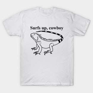 Surfing Lizard T-Shirt